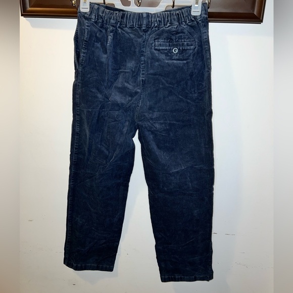 LL Bean Ladies Original Fit Dark blue corduroy pants Size 10 - Picture 2 of 5